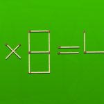 Denkaufgabe: Du musst ein Streichholz verschieben, um einen Fehler zu korrigieren Denkaufgabe: Du musst ein Streichholz verschieben, um einen Fehler zu