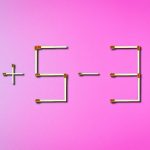 IQ-Test: Sie müssen nur ein Streichholz bewegen.