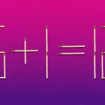 Sie müssen einen Fehler korrigieren, indem Sie nur ein Streichholz verschieben: ein IQ-Test Sie müssen einen Fehler korrigieren, indem Sie nur ein Streichholz