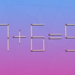 Welches Streichholz muss umgeordnet werden, damit die Gleichheit stimmt: ein