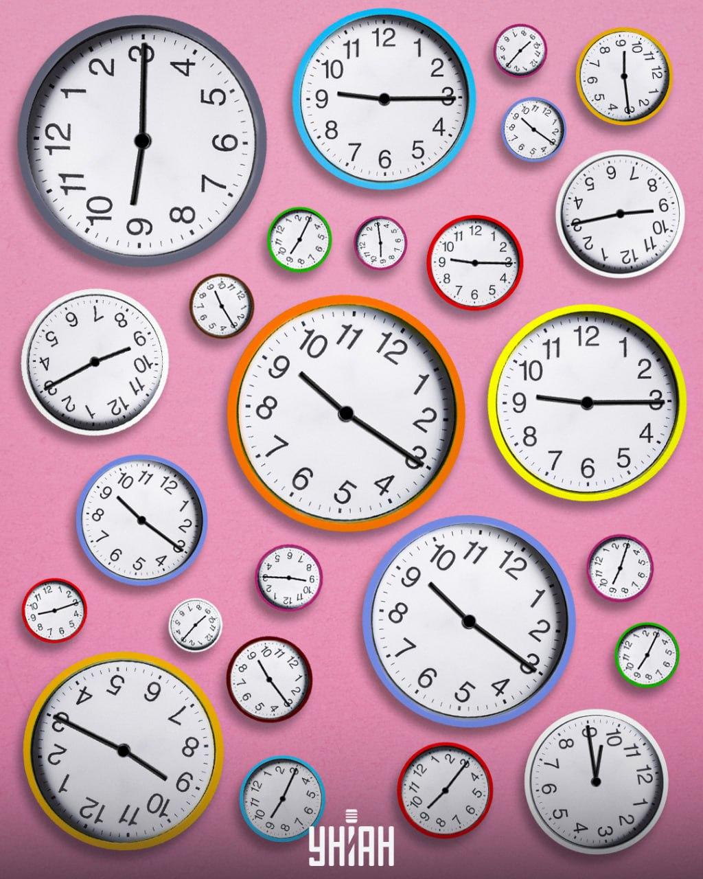 Wir müssen eine seltsame Uhr finden / Moje-Collage