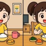 IQ-Test: Finde 3 Unterschiede im Bild des Mädchens am Tisch in 49 Sekunden. IQ-Test: Finde 3 Unterschiede im Bild des Mädchens am Tisch